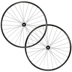 Shimano WH-RS171 Clincher Road Disc Wheelset - Black / Shimano / 12mm Front - 142x12mm Rear / Centerlock / Pair / 10-11 Speed / Clincher / 700c