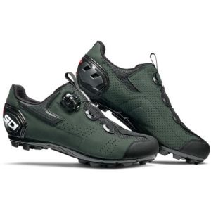 Sidi Gravel MTB Shoes - Black / Dark Green / EU47