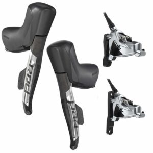 Sram Red eTap AXS D1 Front & Rear Disc Brake Set - 12 Speed - Black / Pair / 12 Speed