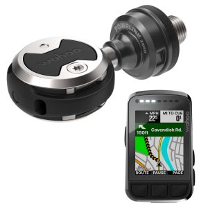 Wahoo POWRLINK ZERO Left Sided Power Pedals & ELEMNT BOLT GPS Computer