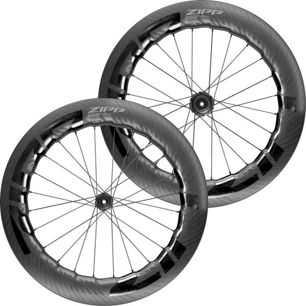 Zipp 858 NSW Carbon Tubeless Disc Brake Wheelset