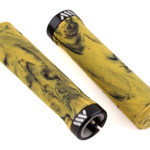 All Mountain Style Berm Grips (Yellow Camo) (135mm)