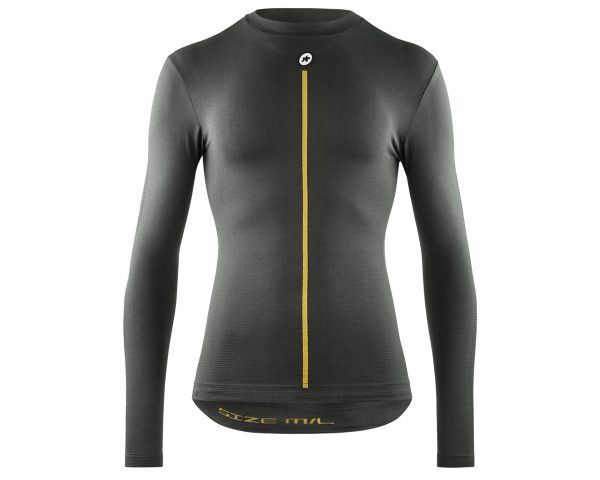 Assos Spring Fall Long Sleeve Skin Layer P1 (Anthracite Grey) (XL/XLG)