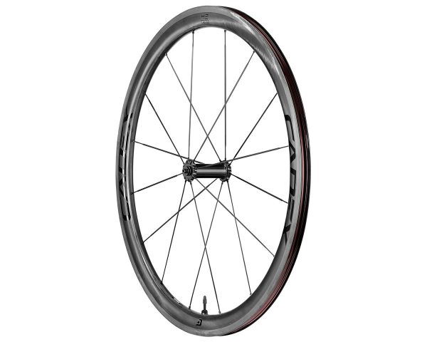 Cadex 42 Carbon Road Wheels (Black) (Front) (QR x 100mm) (700c) (Rim Brake) (Tubeless)