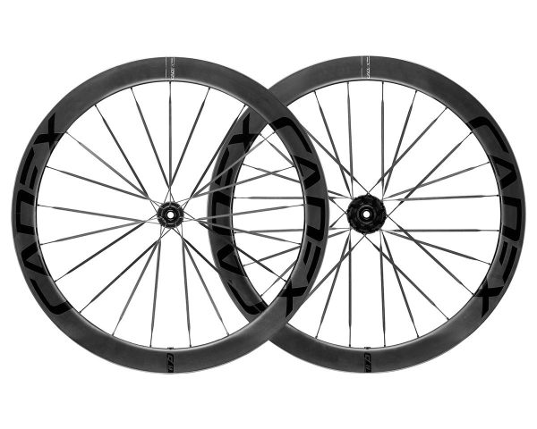 Cadex 50 Ultra Carbon Disc Road Wheels (Black) (12 x 100mm) (Front) (700c) (Tubeless) (Centerlock)