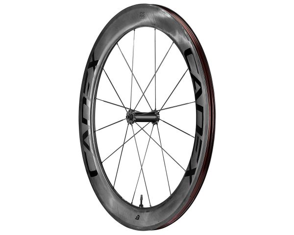 Cadex 65 Carbon Road Wheels (Black) (QR x 100mm) (Front) (700c) (Rim Brake) (Tubeless)