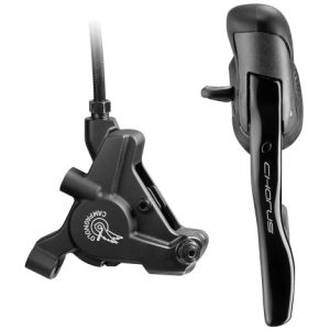 Campagnolo Chorus Ergopower Disc Brake - 12 Speed - Black / Rear / 12 Speed / LH-140mm Flat Mount (EP21-CHD12LR4)