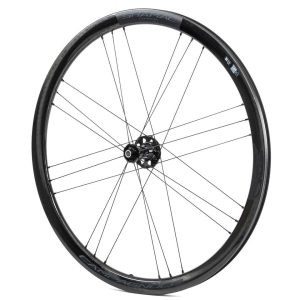 Campagnolo Shamal Carbon Disc Brake Front Wheel (Black) (12 x 100mm) (700c) (Centerlock) (Tubeless)