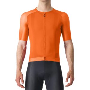 Castelli Aero Race 7.0 Short Sleeve Cycling Jersey - SS24 - Brilliant Orange / Large