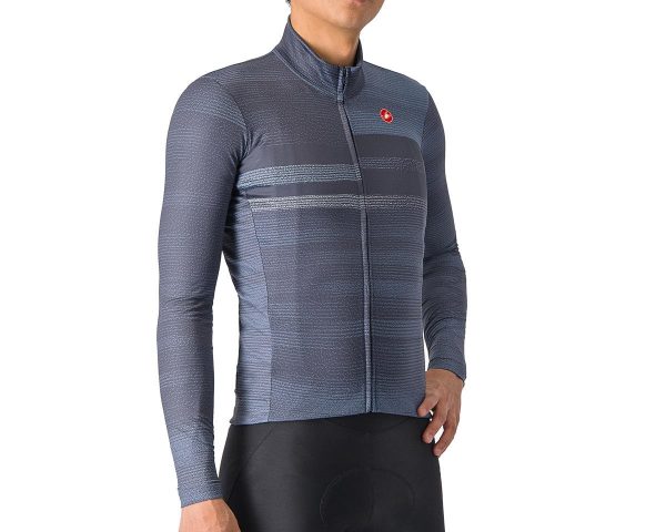 Castelli Collapse Long Sleeve Jersey (Twilight Blue/Light Steel Blue/Winter Sky) (L)