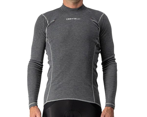 Castelli Flanders Warm Long Sleeve Base Layer (Grey) (L)