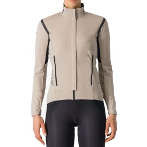 Castelli Perfetto RoS 2 Women's Cycling Jacket - AW23 - Clay / Black Reflex / XSmall