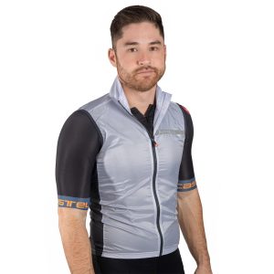 Castelli Squadra Stretch Vest (Silver Grey/Dark Grey) (L)