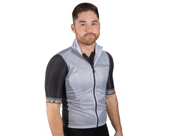 Castelli Squadra Stretch Vest (Silver Grey/Dark Grey) (L)