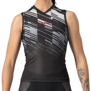 Castelli Women's Insider Sleeveless Jersey (Black) (M)