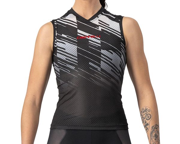 Castelli Women's Insider Sleeveless Jersey (Black) (M)