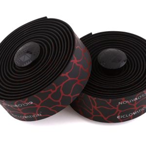 Ciclovation Advanced Leather Touch Handlebar Tape (Magma Flame Red)