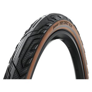 Continental Pure Contact Tire (Black/Coffee/Reflex) (Folding) (700c) (47mm) (Vectran/PolyX Breaker)