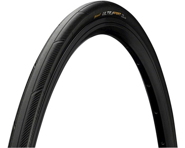 Continental Ultra Sport III Tire (Black) (700c) (23mm) (Wire) (PureGrip)