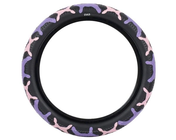 Cult Vans Tire (Purple Camo/Black) (Wire) (20") (2.4") (406 ISO) (Wire)