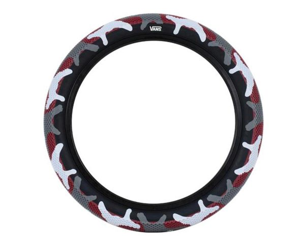 Cult Vans Tire (Red Camo/Black) (Wire) (20") (2.4") (406 ISO) (Wire)