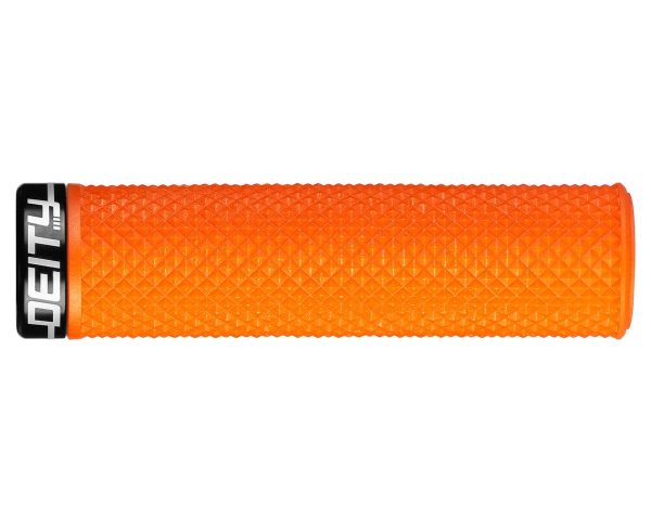 Deity Supracush Lock-On Grips (Orange) (Pair)