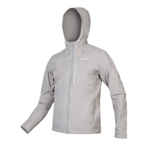 Endura Hummvee Waterproof Hooded Jacket - Fossil / XLarge