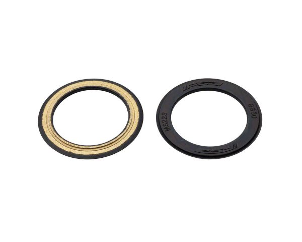 FSA BB30 Rubber Coated Bottom Bracket Bearing Covers (Black) (2)