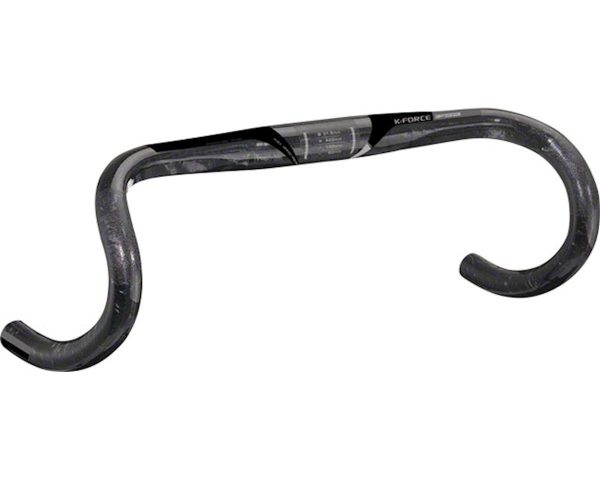 FSA K-Force Compact Carbon Handlebar (Black) (31.8mm) (40cm)