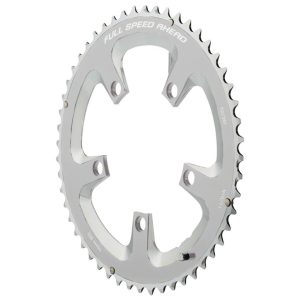 FSA Super Road Chainrings (Grey) (2 x 10/11 Speed) (Outer) (110mm BCD) (52T)