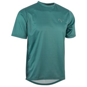 Fly Racing Action Short Sleeve Jersey (Evergreen) (L)