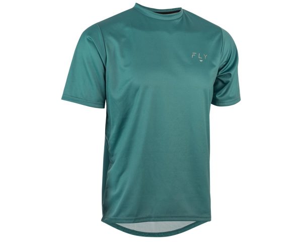 Fly Racing Action Short Sleeve Jersey (Evergreen) (L)