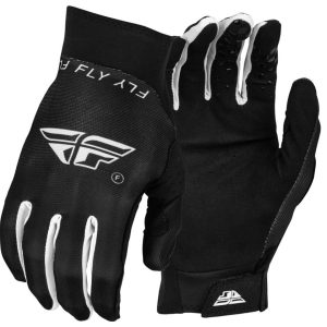 Fly Racing Pro Lite Gloves (Black/White) (2XL)