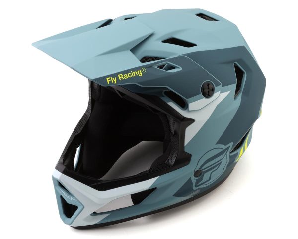 Fly Racing Rayce Full Face Helmet (Matte Blue Stone) (L)