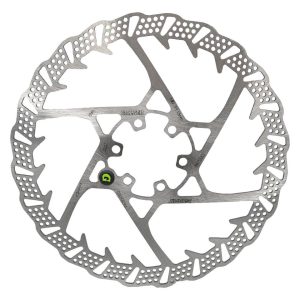 Galfer Shark Disc Brake Rotor (Silver) (6-Bolt) (180mm)