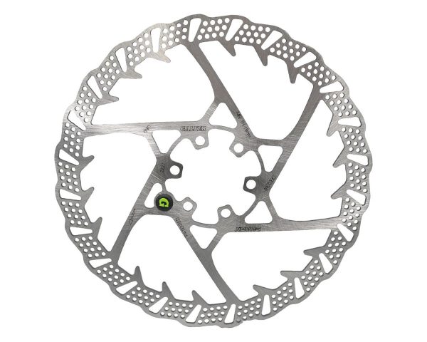 Galfer Shark Disc Brake Rotor (Silver) (6-Bolt) (180mm)