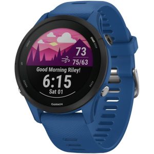 Garmin Forerunner 255 GPS Smartwatch (Tidal Blue) (46mm Case) (MIP Display)