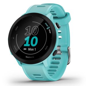 Garmin Forerunner 55 GPS Running Watch (Aqua)