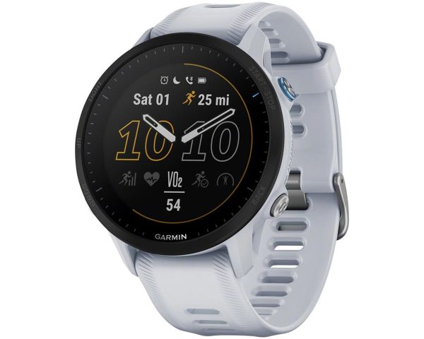 Garmin Forerunner 955 GPS Smartwatch (Whitestone) (MIP Display)