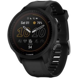 Garmin Forerunner 955 Solar GPS Smartwatch (Black) (MIP Display)