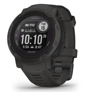 Garmin Instinct 2 Solar GPS Smartwatch (Graphite) (2 | 45mm Case)