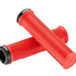 Giant Tactal Pro Single Lock-On Grips (Red) (132mm) (Pair)