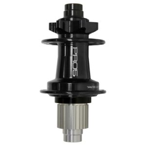 Hope Pro 5 6 Bolt Rear Hub - 142x12mm - Black / 142 x 12 / Shimano MS12 / 6 Bolt / 12 Speed / 32H