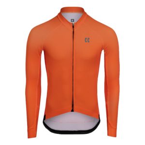 Kalas Passion Temps Long Sleeve Cycling Jersey - Orange / Small / Size 2