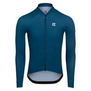 Kalas Passion Temps Long Sleeve Cycling Jersey - Petrol Blue / Small / Size 2