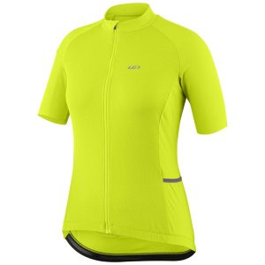 Louis Garneau Women's Beeze 4 Short Sleeve Jersey (Bright Yellow) (S)