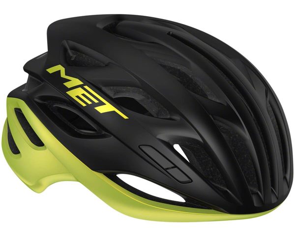 Met Estro MIPS Helmet (Gloss Black/Lime Yellow Metallic) (L)