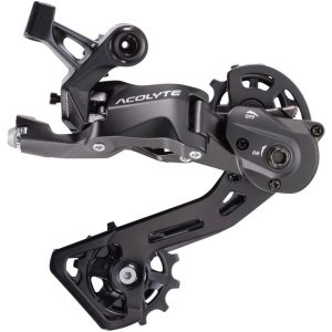 Microshift Acolyte Rear Derailleur (Black) (1 x 8 Speed) (Medium Cage) (w/ Clutch)