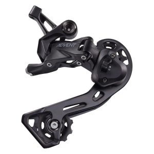 Microshift Advent Rear Derailleur (Black) (9 Speed) (Medium Cage) (w/ Clutch)