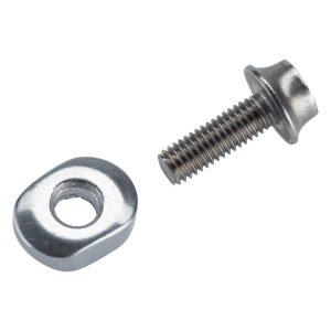 Microshift Front Derailleur Braze On Bolt Kit (Silver)